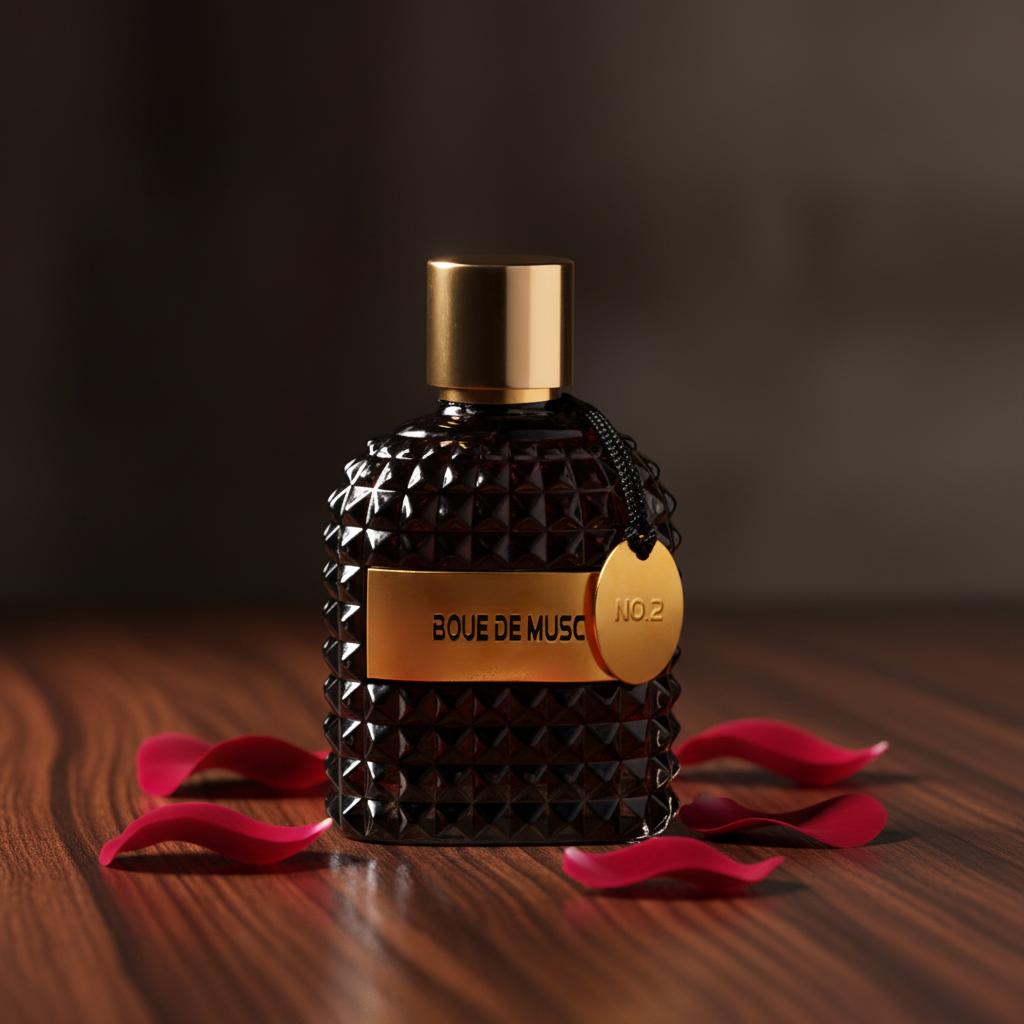 Bou DE Musc No.2 - Dark Wood Background