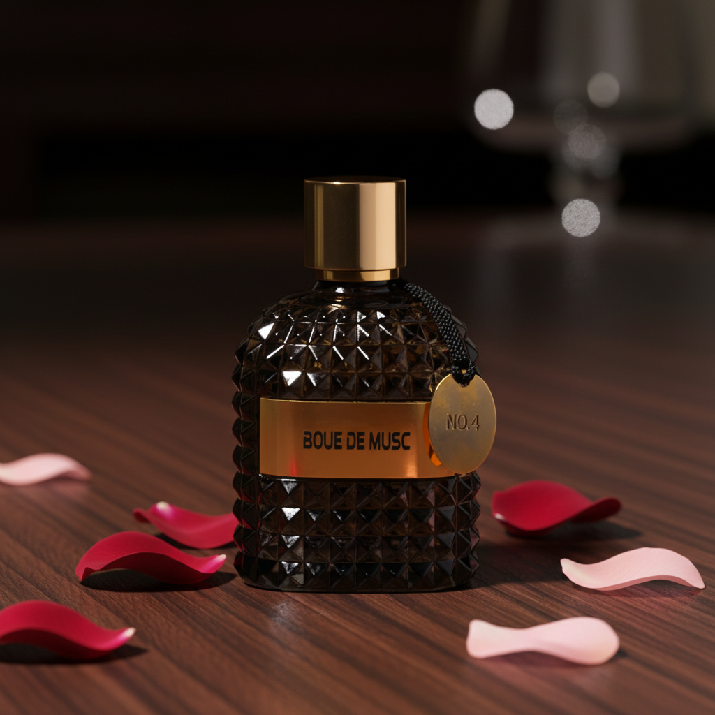 Bou DE Musc No.4 - Dark Wood Background