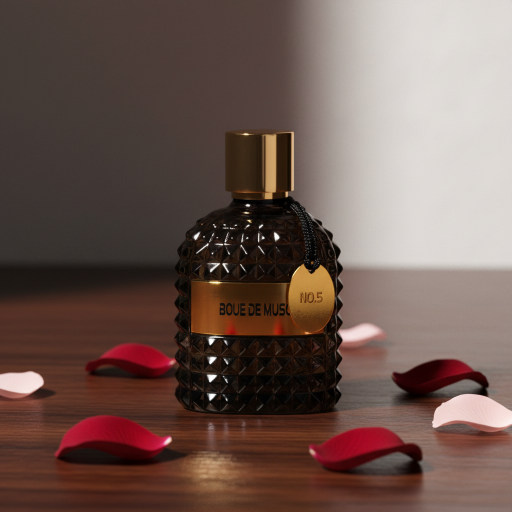 Bou DE Musc No.5 - Dark Wood Background