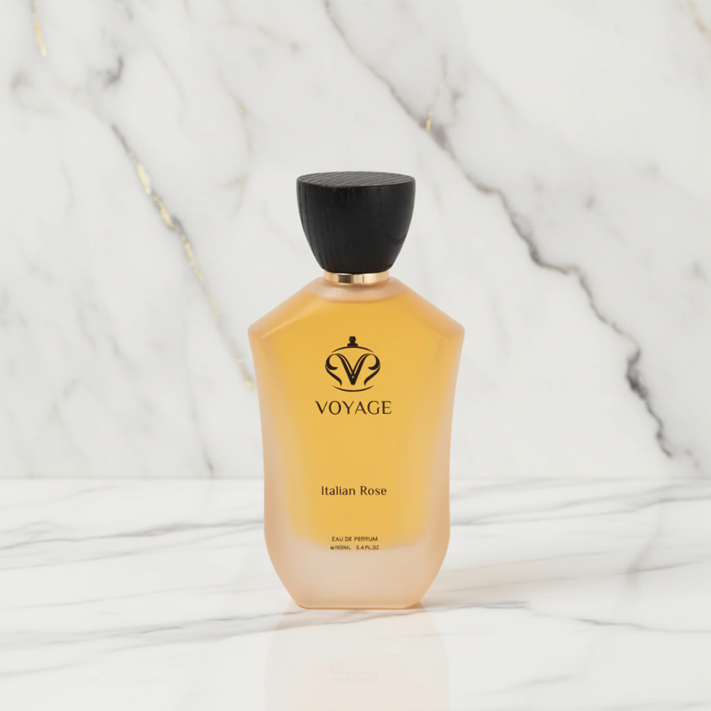 Italian Rose - Marble Background