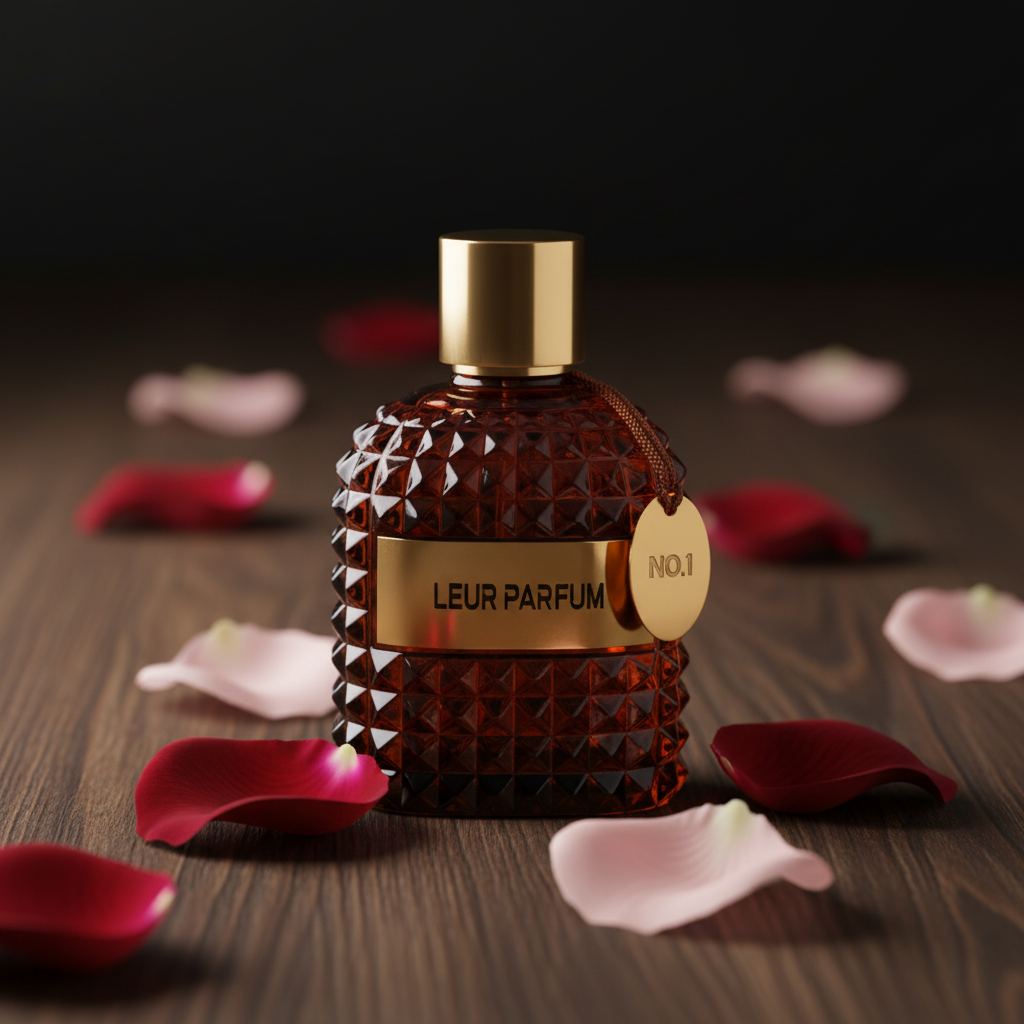 LEUR PARFUM No.1 - Dark Wood Background