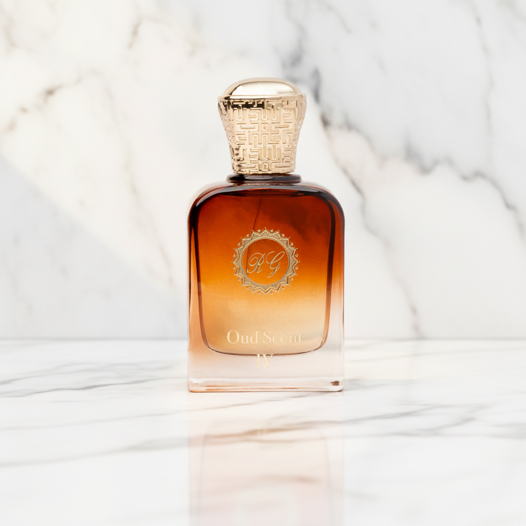 Oud scent No.4 - Marble Background