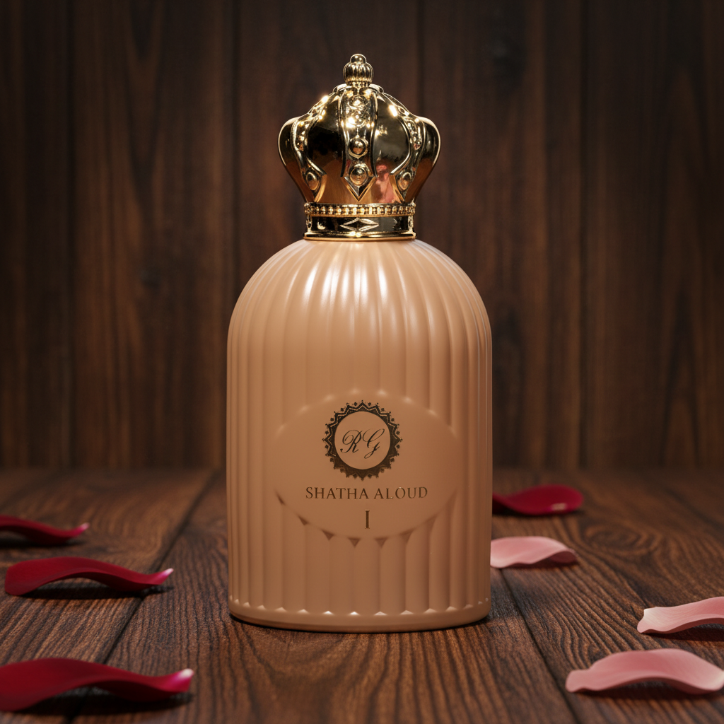 Shatha Aloud No.1 - Dark Wood Background